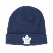 47 Brand - NHL Blå cuff Beanie - Toronto Maple Leafs Raised Knit Navy Cuff @ Hatstore