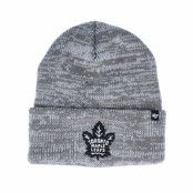 47 Brand - NHL Grå cuff Beanie - Toronto Maple Leafs Brain Freeze Dark Grey Cuff @ Hatstore