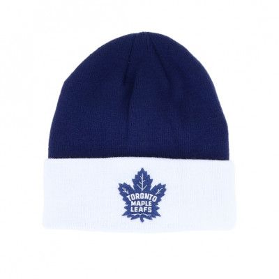 Adidas - NHL Blå cuff Beanie - Toronto Maple Leafs Cuffed Blue/White Cuff @ Hatstore