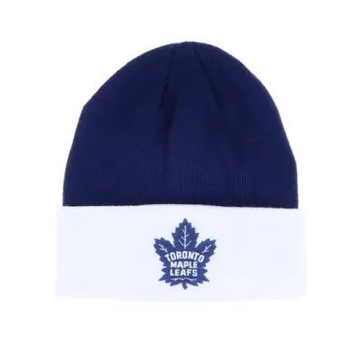 Adidas - NHL Blå cuff Beanie - Toronto Maple Leafs Cuffed Blue/White Cuff @ Hatstore