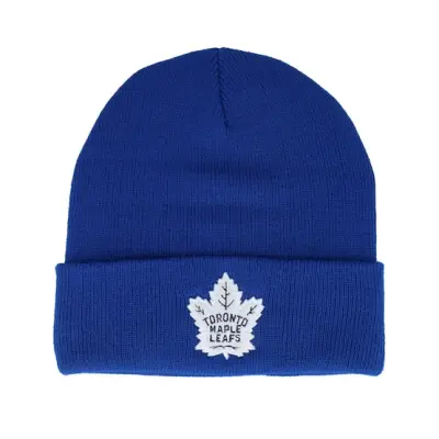 American Needle - NHL Blå cuff Beanie - Toronto Maple Leafs Terrain Knit Solid Royal Cuff @ Hatstore
