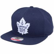 Keps Kids Toronto Maple Leafs Solid Navy Snapback - Outerstuff - Blå Barnkeps