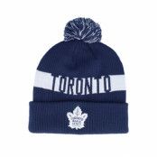 Fanatics - NHL Blå pom Beanie - Toronto Maple Leafs Beanie Blue/White Pom @ Hatstore