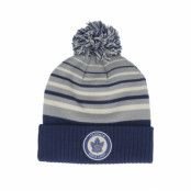 Fanatics - NHL Blå pom Beanie - Toronto Maple Leafs True Classic Pom Blue Cobalt/Natural Pom @ Hatstore