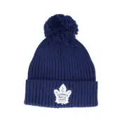 Fanatics - NHL Blå pom Beanie - Toronto Maple Leafs Value Core Beanie Blue/White Pom @ Hatstore