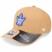 47 Brand - NHL Beige Keps - Toronto Maple Leafs NHL Cold Zone MVP Camel Adjustable @ Hatstore