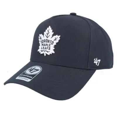 47 Brand - NHL Blå adjustable Keps - Toronto Maple Leafs NHL 47 Offside Navy A-frame Adjustable @ Hatstore