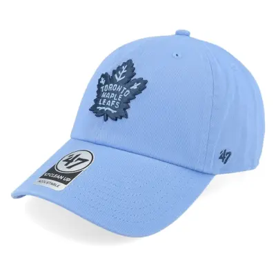 47 Brand - NHL Blå unconstructed Keps - Toronto Maple Leafs 47 Clean Up Cap Flax Blue Dad Cap @ Hatstore
