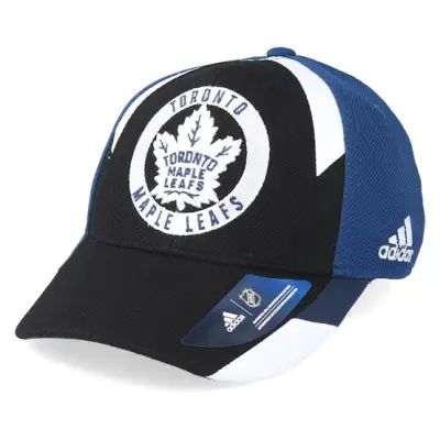 Adidas - NHL Blå flexfit Keps - Toronto Maple Leafs Echo Navy/Blue Flexfit @ Hatstore