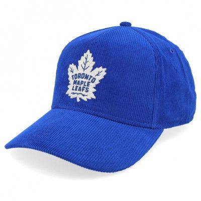 American Needle - NHL Blå adjustable Keps - Toronto Maple Leafs Corduroy Valin Royal A-Frame Adjustable @ Hatstore