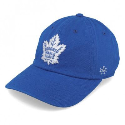 American Needle - NHL Blå unconstructed Keps - Toronto Maple Leafs Blue Line Royal Dad Cap @ Hatstore