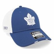 Fanatics - NHL Blå trucker Keps - Toronto Maple Leafs Authentic Pro Draft Podium Cobalt/White Trucker @ Hatstore