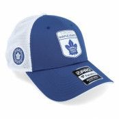 Fanatics - NHL Blå trucker Keps - Toronto Maple Leafs Authentic Pro Draft Podium Trad Navy/Icy Blue Trucker @ Hatstore