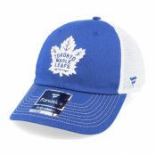 Fanatics - NHL Blå trucker Keps - Toronto Maple Leafs Core Dad Cap Blue Cobalt Trucker @ Hatstore