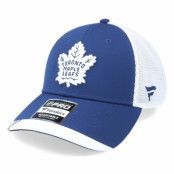 Fanatics - NHL Blå trucker Keps - Toronto Maple Leafs Locker Room Cobalt Trucker @ Hatstore