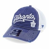 Fanatics - NHL Blå trucker Keps - Toronto Maple Leafs Sport Resort Dad Cap Blue Cobalt Trucker @ Hatstore