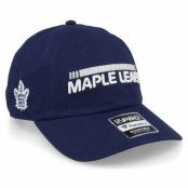 Fanatics - NHL Blå unconstructed Keps - Toronto Maple Leafs Authentic Pro Game&Train Blue Cobalt Dad Cap @ Hatstore