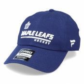 Fanatics - NHL Blå unconstructed Keps - Toronto Maple Leafs Authentic Pro Locker Room Dad Cap Blue Adjustable @ Hatstore