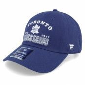 Fanatics - NHL Blå unconstructed Keps - Toronto Maple Leafs Unstructured Blue Dad Cap @ Hatstore