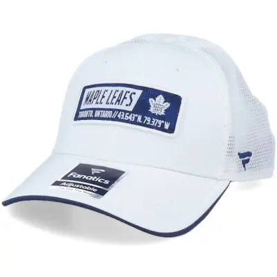 Fanatics - NHL Vit trucker Keps - Toronto Maple Leafs Iconic Defender White Trucker @ Hatstore
