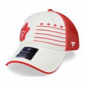 Fanatics - NHL Vit trucker Keps - Toronto Maple Leafs Waving Flag Athl White/Orange Trucker @ Hatstore