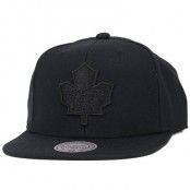 Mitchell & Ness - Toronto Maple Leafs All Black Wool Solid Snapback