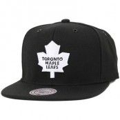 Mitchell & Ness - Toronto Maple Leafs Black White Snapback