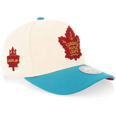 Mitchell&Ness - NHL Beige adjustable Keps - Hatstore Exclusive x Toronto Maple Leafs Pro Crown Sand/Blue @ Hatstore