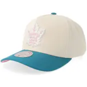 Mitchell&Ness - NHL Beige adjustable Keps - Hatstore Exclusive x Toronto Maple Leafs Pro Crown Sand/Blue A-frame Adjustable @ Hatstore