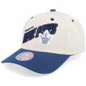 Mitchell&Ness - NHL Beige adjustable Keps - Toronto Maple Leafs Retro Type Pro Off White/Blue Adjustable @ Hatstore