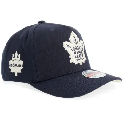 Mitchell&Ness - NHL Blå adjustable Keps - Hatstore Exclusive x Toronto Maple Leafs Hs Navy A-frame Adjustable @ Hatstore