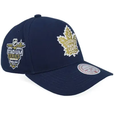 Mitchell&Ness - NHL Blå adjustable Keps - Hatstore Exclusive x Toronto Maple Leafs Pro Crown Navy A-frame Adjustable @ Hatstore