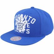 Mitchell&Ness - NHL Blå snapback Keps - Toronto Maple Leafs Full Frontal Blue Snapback @ Hatstore