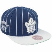 Mitchell&Ness - NHL Blå snapback Keps - Toronto Maple Leafs Team Pin Blue Snapback @ Hatstore