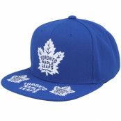 Mitchell&Ness - NHL Blå snapback Keps - Toronto Maple Leafs Vintage Hat Trick Blue Snapback @ Hatstore