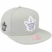 Mitchell&Ness - NHL Grå snapback Keps - Toronto Maple Leafs Alternate Flip Grey Snapback @ Hatstore