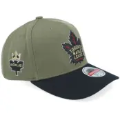 Mitchell&Ness - NHL Grön adjustable Keps - Hatstore Exclusive x Toronto Maple Leafs Olive/Black A-Frame Adjustable @ Hatstore