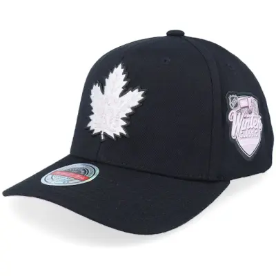 Mitchell&Ness - NHL Svart adjustable Keps - Hatstore Exclusive x Toronto Maple Leafs Black/Pink Adjustable @ Hatstore
