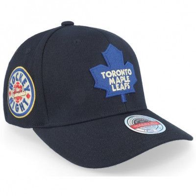 Mitchell&Ness - NHL Svart adjustable Keps - Hatstore Exclusive x Toronto Maple Leafs Hockey Night in Canada Black Adjustable @ Hatstore