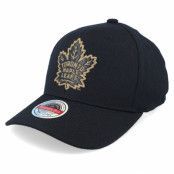 Mitchell&Ness - NHL Svart adjustable Keps - Hatstore Exclusive x Toronto Maple Leafs TKO Leather Logo NHL Bronze/Black Adjustable @ Hatstore