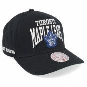 Mitchell&Ness - NHL Svart adjustable Keps - Toronto Maple Leafs Big Time Pro Black A-frame Adjustable @ Hatstore