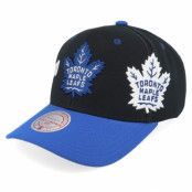 Mitchell&Ness - NHL Svart adjustable Keps - Toronto Maple Leafs Overbite Pro Black/Royal Adjustable @ Hatstore