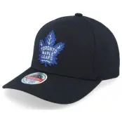 Mitchell&Ness - NHL Svart adjustable Keps - Toronto Maple Leafs Team Logo Cr Black Adjustable @ Hatstore