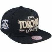 Mitchell&Ness - NHL Svart snapback Keps - Toronto Maple Leafs With Love Black Snapback @ Hatstore