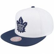 Mitchell&Ness - NHL Vit snapback Keps - Toronto Maple Leafs Team 2 Tone 2.0 White/Blue Snapback @ Hatstore