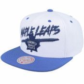 Mitchell&Ness - NHL Vit snapback Keps - Toronto Maple Leafs Transcript White/Blue Snapback @ Hatstore