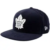 New Era - NHL Blå fitted Keps - Hatstore Exclusive x Toronto Maple Leafs 59FIFTY Corduroy Navy Fitted @ Hatstore