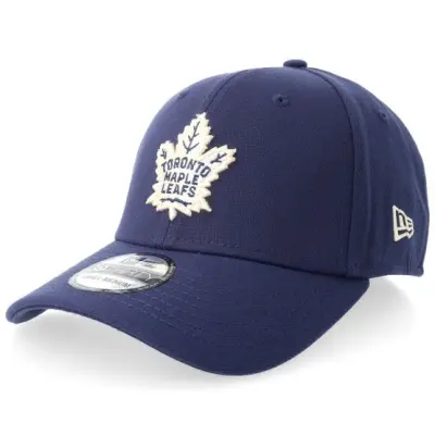 New Era - NHL Blå stretch-fit Keps - Hatstore Exclusive x Toronto Maple Leafs 39THIRTY Light Navy/Poly Ivory Stretch-Fit @ Hatstore
