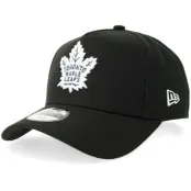 New Era - NHL Svart adjustable Keps - Kids Hatstore Exclusive x Toronto Maple Leafs 9FORTY Black A-frame Adjustable @ Hatstore