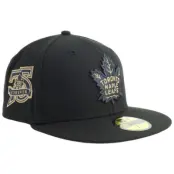 New Era - NHL Svart fitted Keps - Hatstore Exclusive x Toronto Maple Leafs 59FIFTY Black/Wheat UV Fitted @ Hatstore